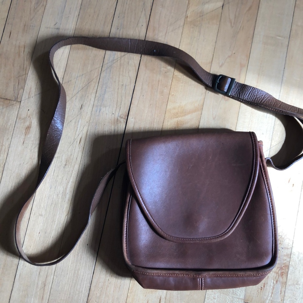 Vintage Coach Leather Shoulder/Crossbody Bag